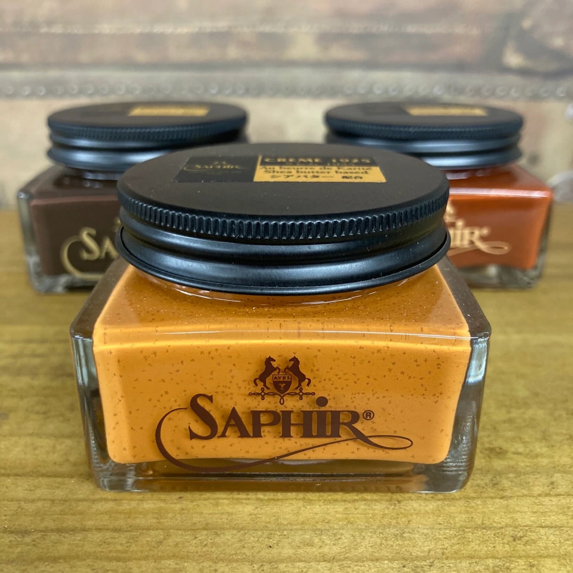 Saphir medaille d'or 1925 shoe cream light brown