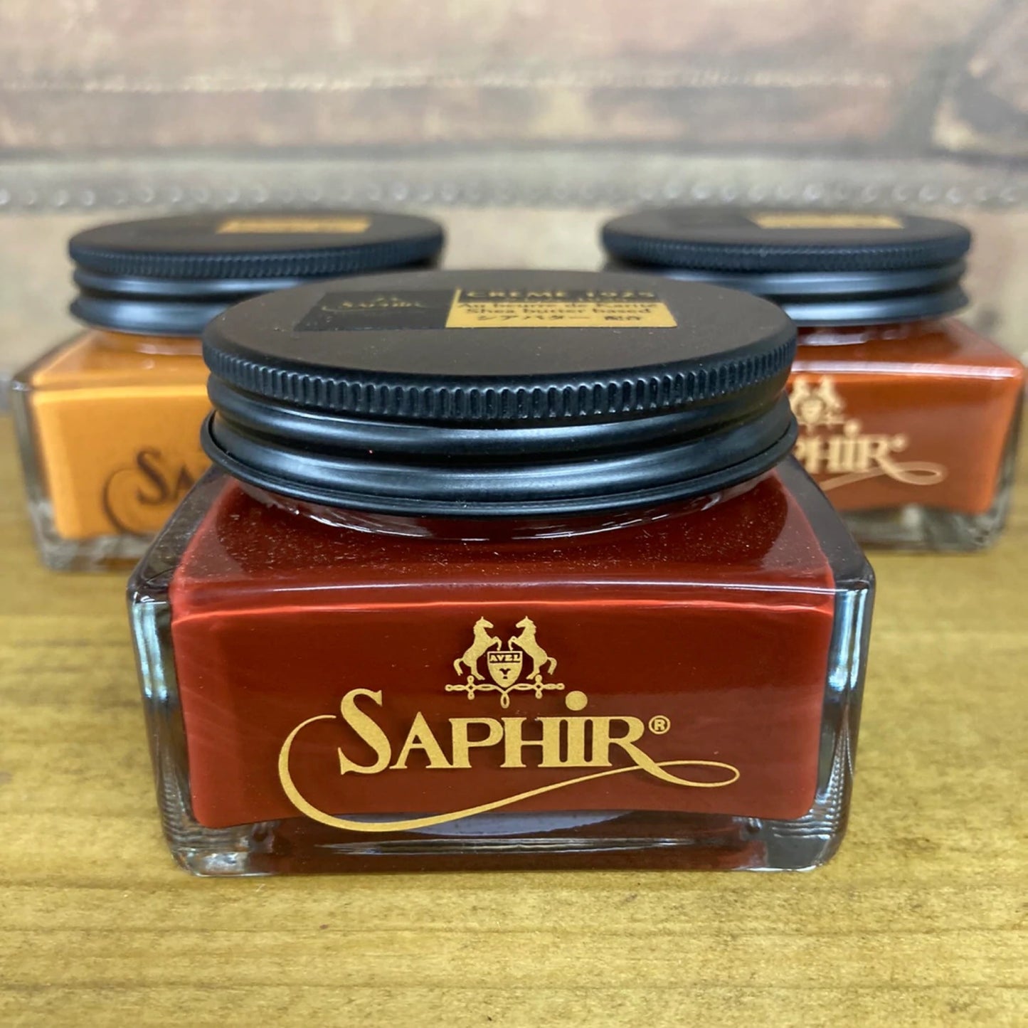 Saphir medaille d'or 1925 shoe cream mahogany