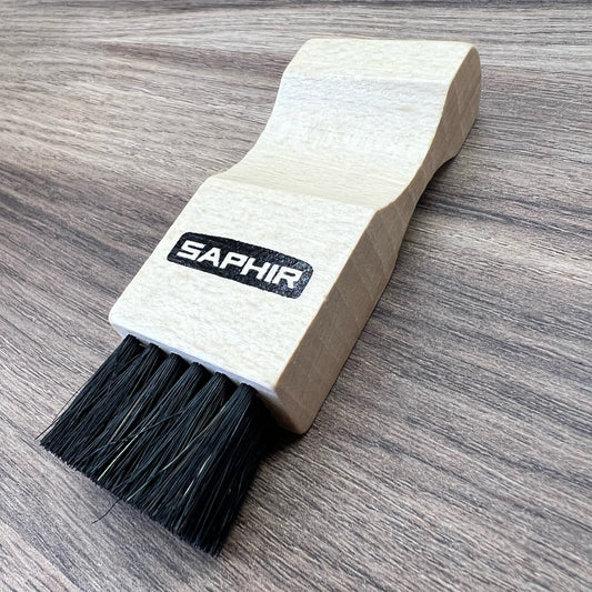 Saphir Pommadier Cream applicator brush