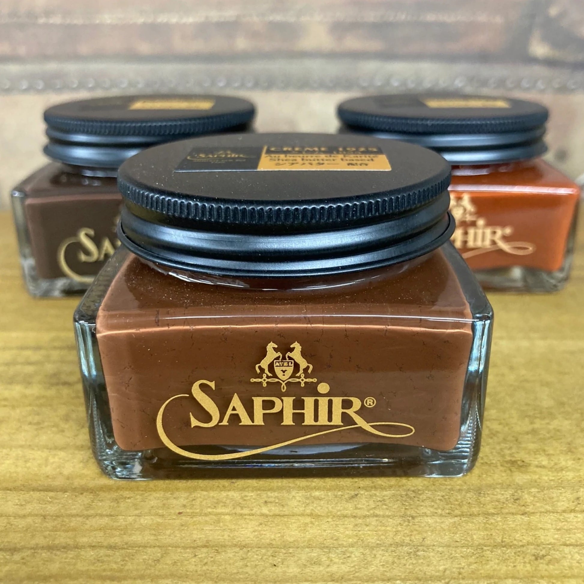 Saphir medaille d'or 1925 shoe cream medium brown