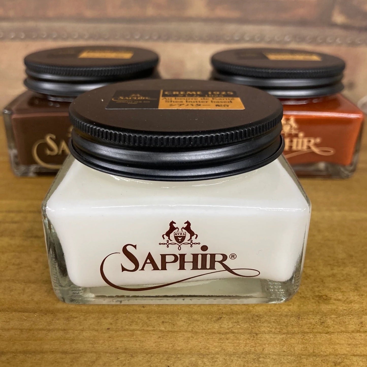 Saphir medaille d'or 1925 shoe cream neutral