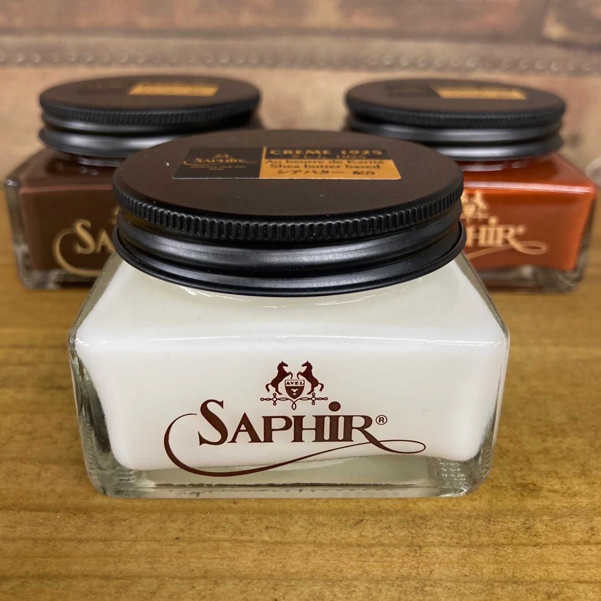 Saphir medaille d'or 1925 shoe cream neutral