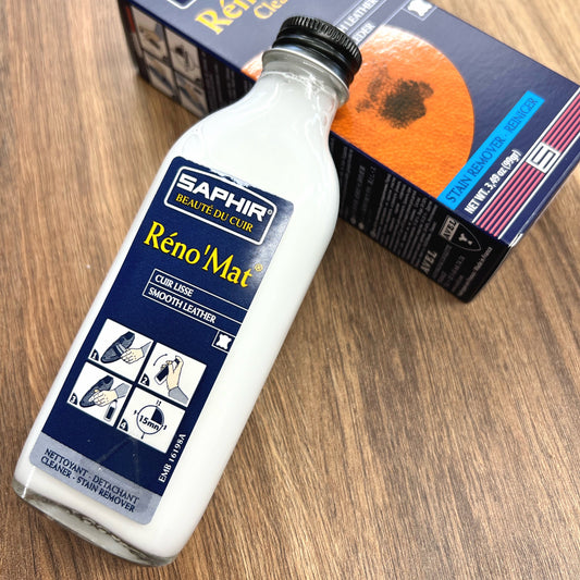 saphir renomat stain removing leather cleaner