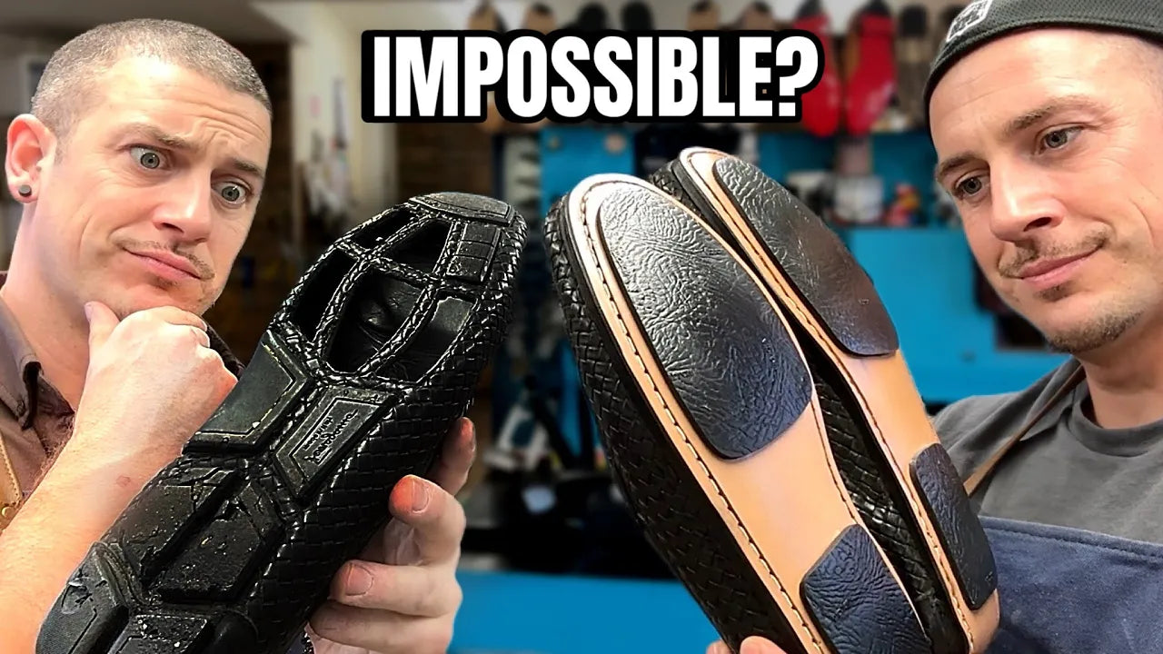 Load video: Dan_The_Cobbler Tring_Shoe_Repairs Youtube_Channel
