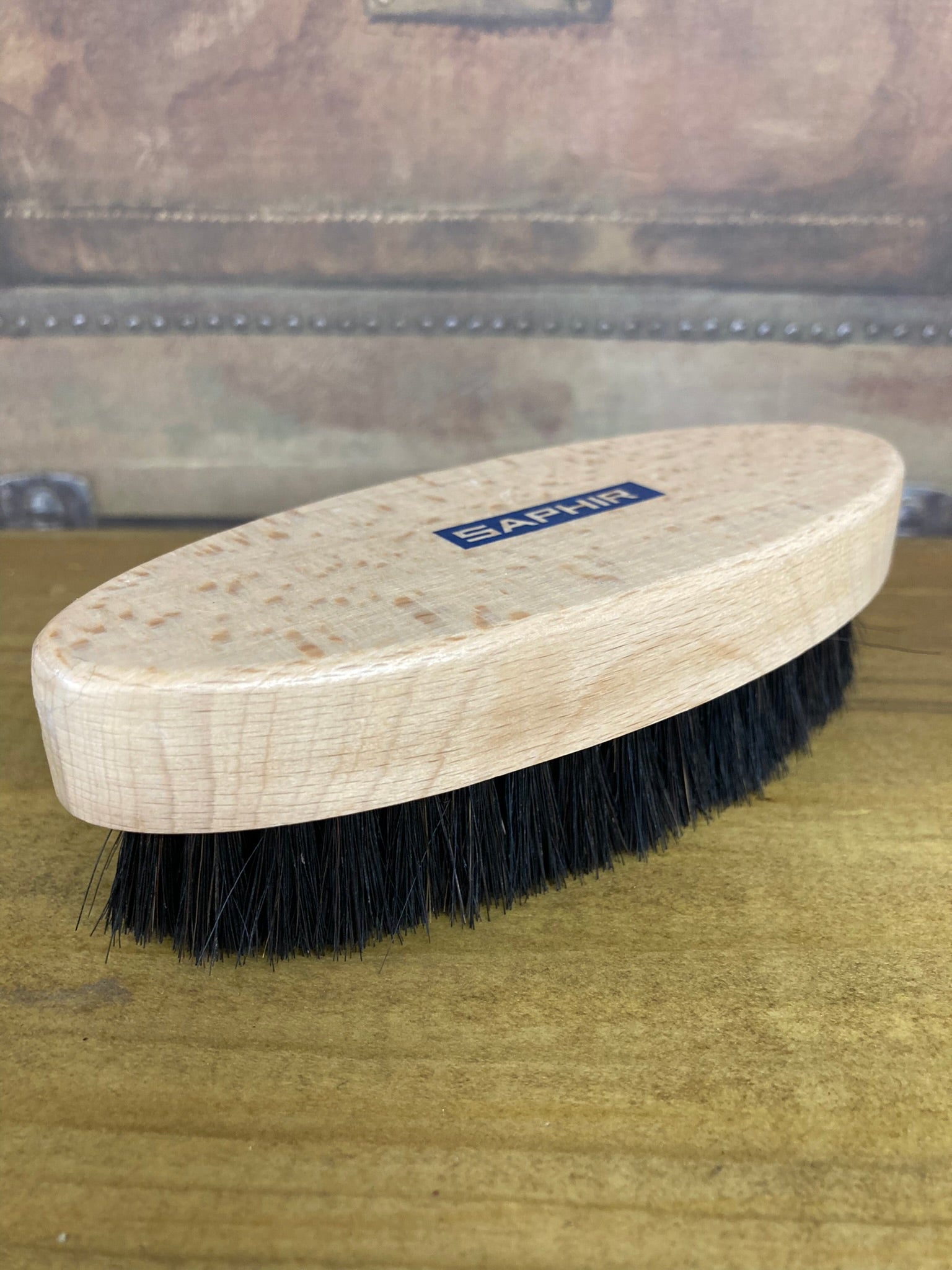 Saphir oval horse hair brush Shoe Polshing Brush Tring shoe repairs Ltd
