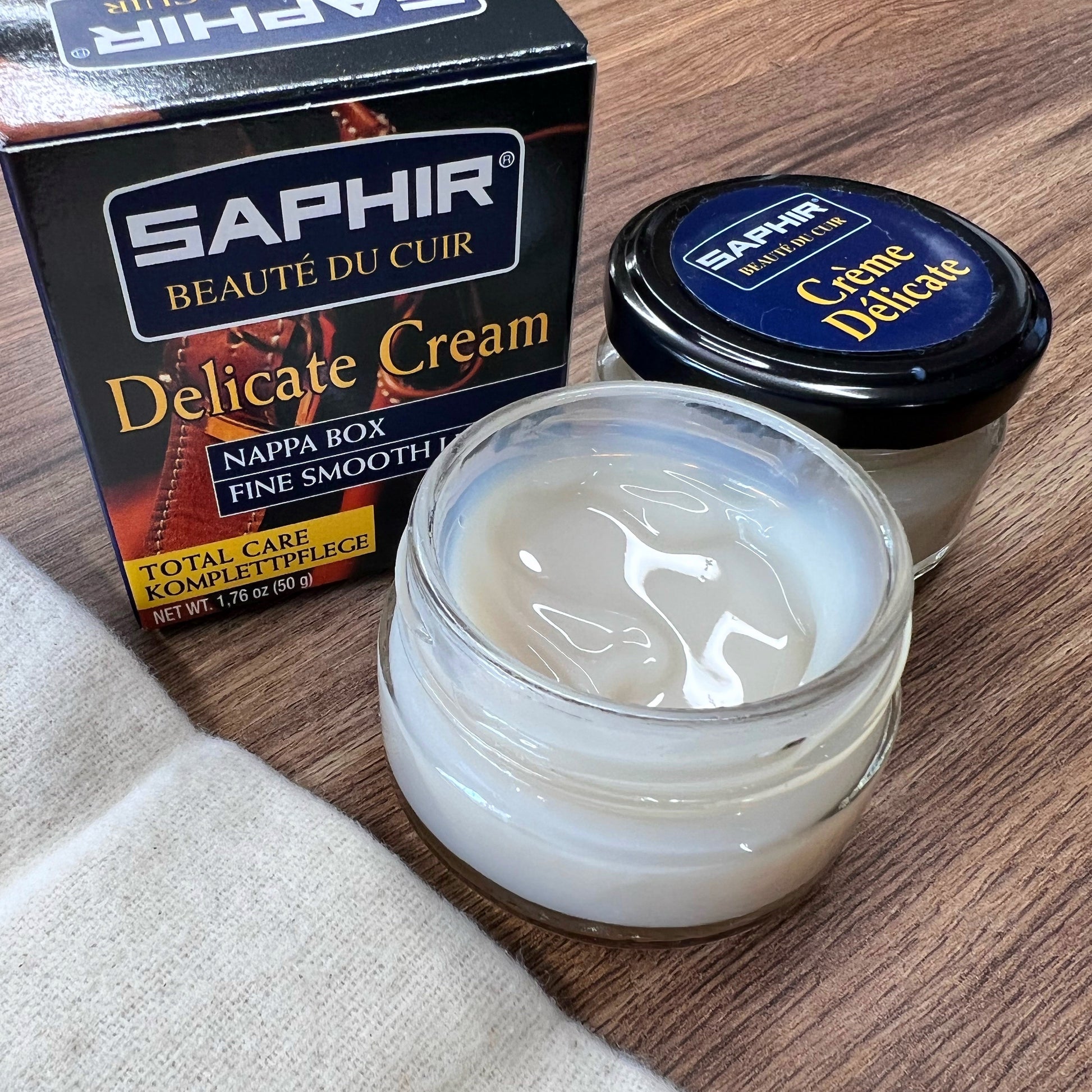 Creme delicate nappa leather nourishing cream