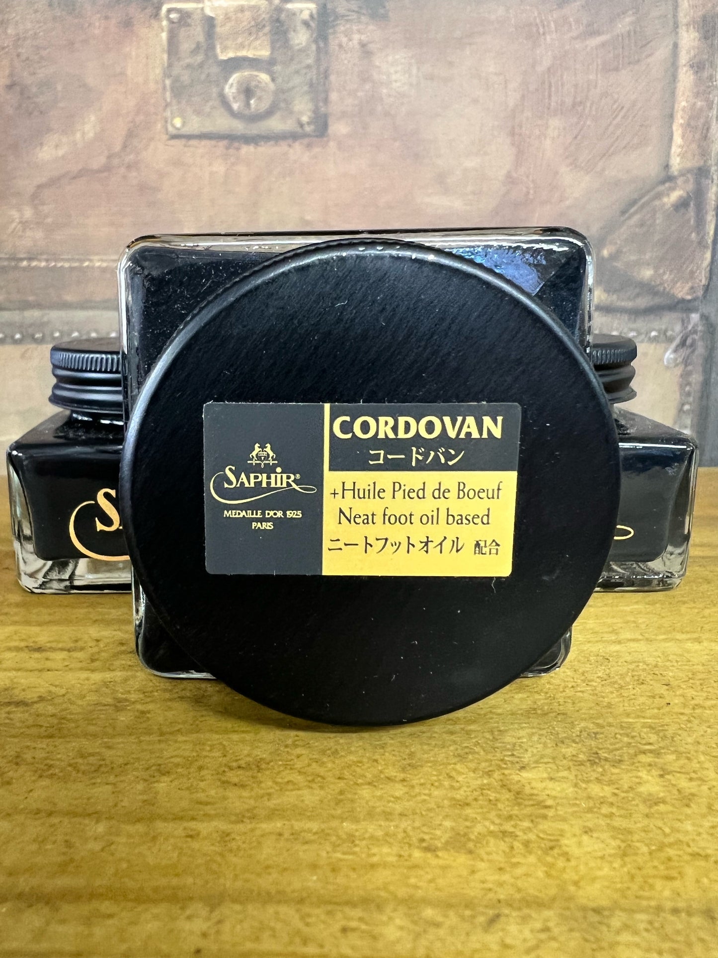 Saphir medaille D'or Cordovan Cream 75mm